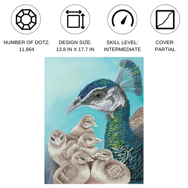 Dotz Diamond Dotz Mother On Guard - 13.8" X 17.7"