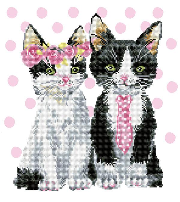 dotz Diamond Dotz Mr & Mrs Pink - 16.5" x 18.5"