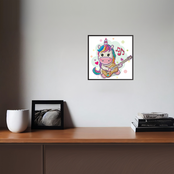 Dotz Diamond Dotz Music Fills My Heart - 9.1" X 9.1"