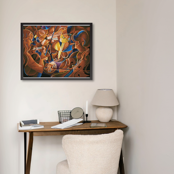 Dotz Diamond Dotz Musical Jam - 22.4" X 16.1"