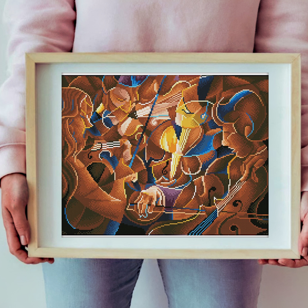 Dotz Diamond Dotz Musical Jam - 22.4" X 16.1"