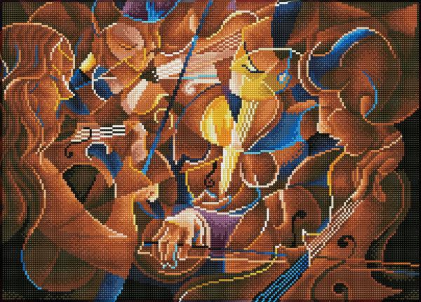 dotz Diamond Dotz Musical Jam - 22.4" x 16.1"