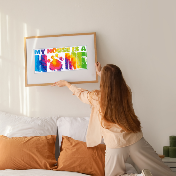 Dotz Diamond Dotz My House Is A Home - 16.0" X 12.0"