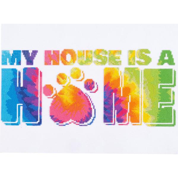 dotz Diamond Dotz My House is a Home - 16.0" x 12.0"