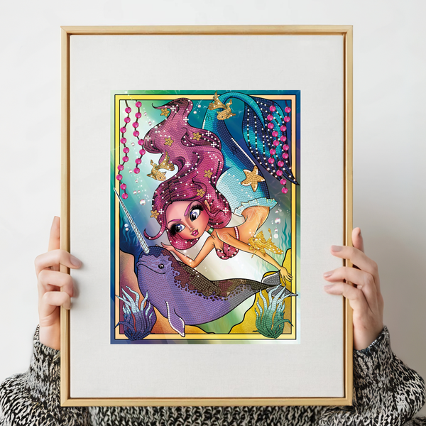 Dotz Diamond Dotz Narwhal - 11.8" X 15.8"