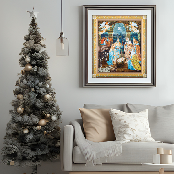 Dotz Diamond Dotz Nativity Scene - 33.5" X 39.4"