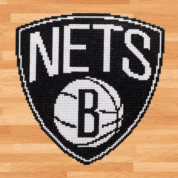 dotz Diamond Dotz NBA Brooklyn Nets - 12.6" x 12.6"
