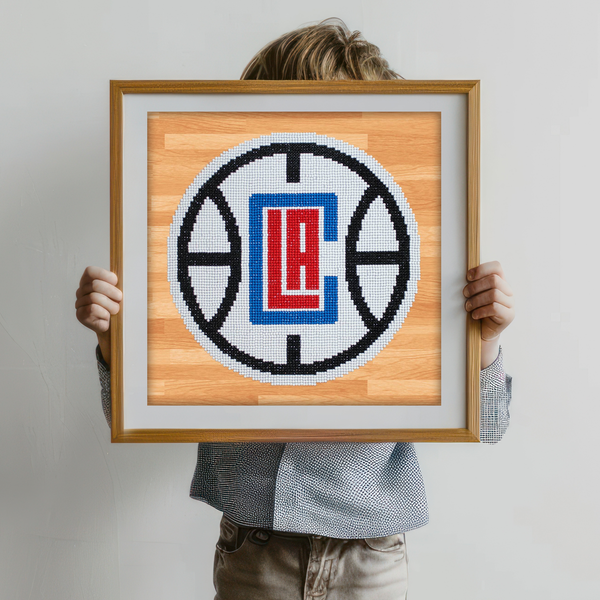 Dotz Diamond Dotz NBA LA Clippers - 12.6" X 12.6"