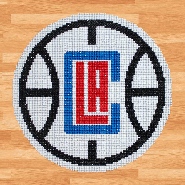 dotz Diamond Dotz NBA LA Clippers - 12.6" x 12.6"