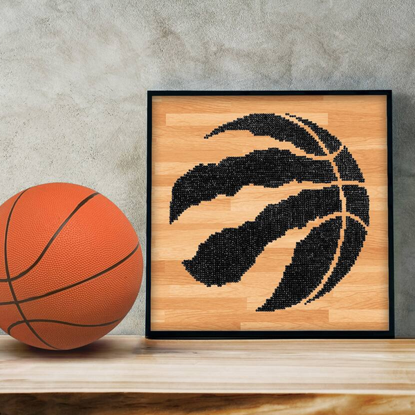 Dotz Diamond Dotz NBA Toronto Raptors - 12.6" X 12.6"