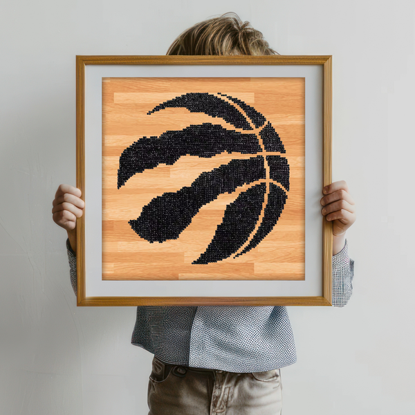 Dotz Diamond Dotz NBA Toronto Raptors - 12.6" X 12.6"