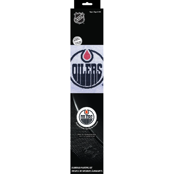 Dotz Diamond Dotz NHL Edmonton Oilers - 12.6" X 12.6"