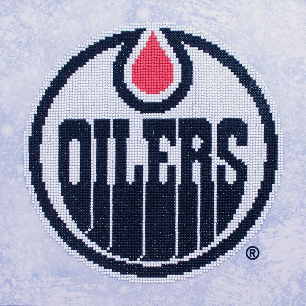 dotz Diamond Dotz NHL Edmonton Oilers - 12.6" x 12.6"
