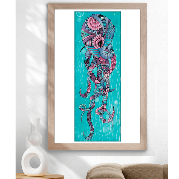 Dotz Diamond Dotz Octopus Dance - 10.6" X 29.5"