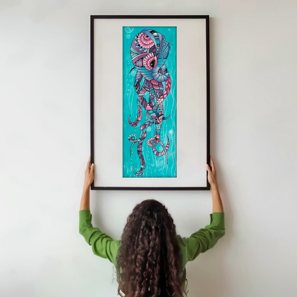 Dotz Diamond Dotz Octopus Dance - 10.6" X 29.5"