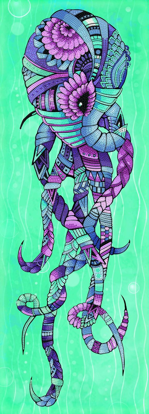 dotz Diamond Dotz Octopus Dance - 10.6" x 29.5"