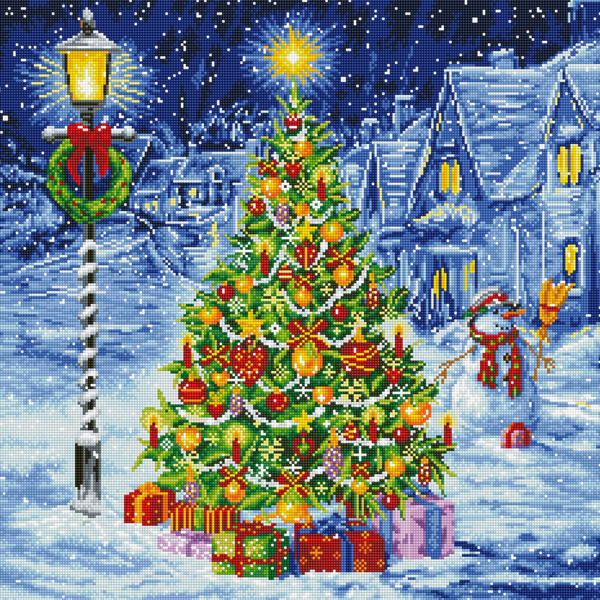 Dotz Diamond Dotz Oh Christmas Tree - 26.4" X 26.4"