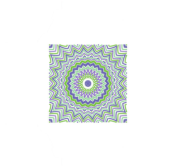 Dotz Diamond Dotz Optical Illusion - 8.7" X 8.7"