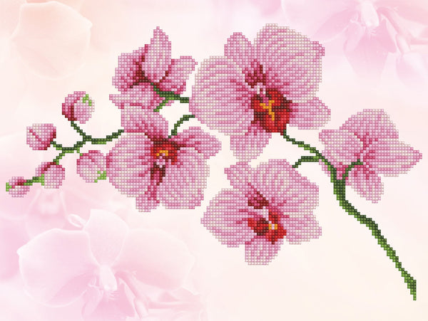 dotz Diamond Dotz Orchid Spray - 16.1" x 12.2"