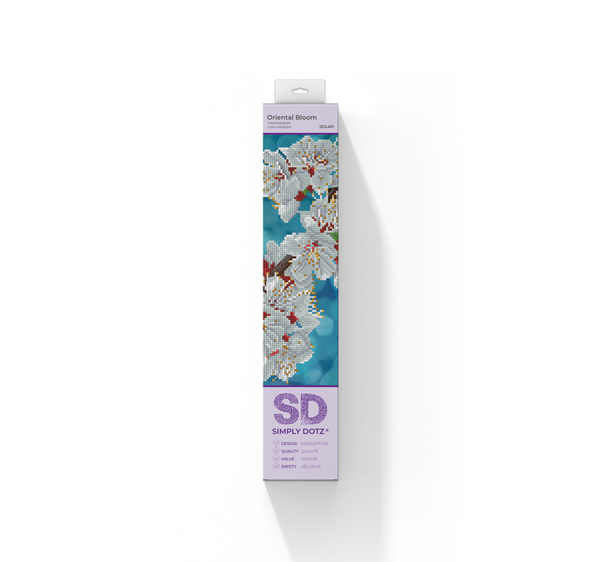 Dotz Diamond Dotz Oriental Bloom - 14.6" X 10.6"