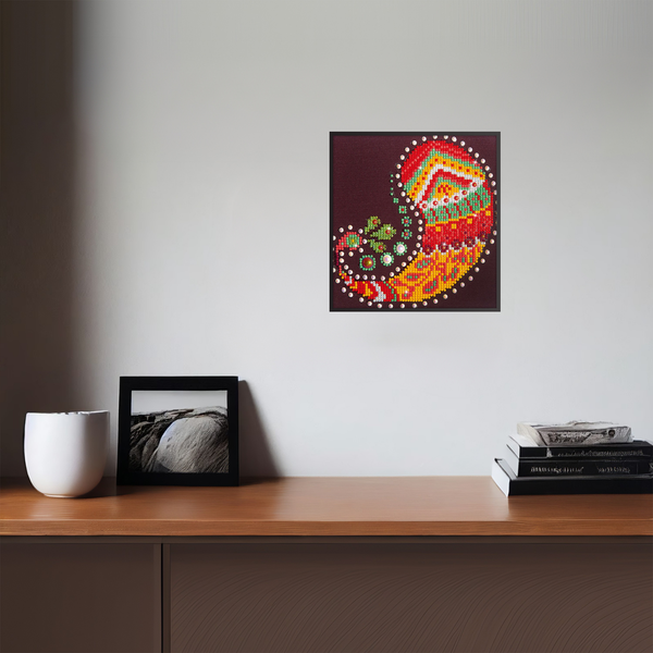 Dotz Diamond Dotz Paisley Groove - 7.9" X 7.9"