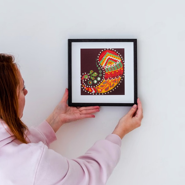 Dotz Diamond Dotz Paisley Groove - 7.9" X 7.9"