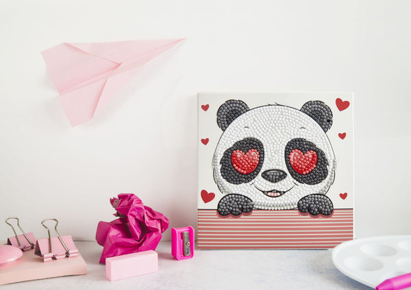 Dotz Diamond Dotz Panda Love - 5.9" X 5.9"