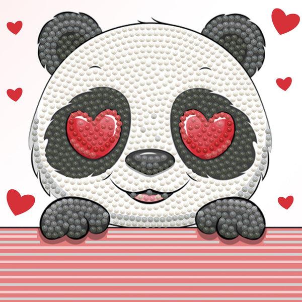 Dotz Diamond Dotz Panda Love - 5.9" X 5.9"