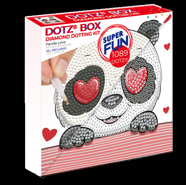dotz Diamond Dotz Panda Love - 5.9" x 5.9"