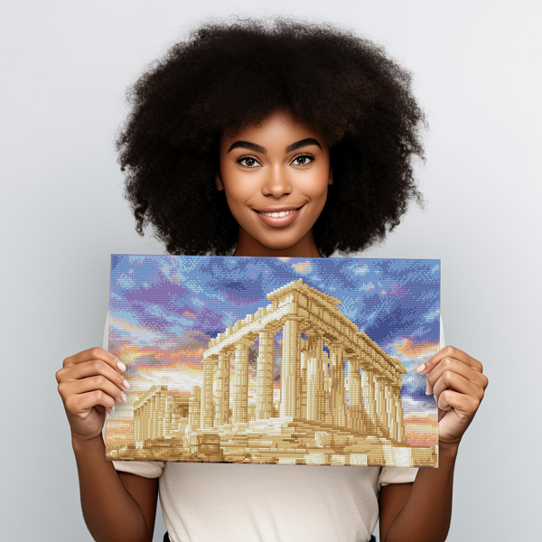 Dotz Diamond Dotz Parthenon Temple - 20.5" X 12.2"