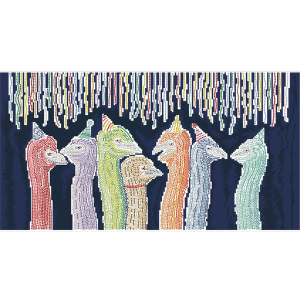 Dotz Diamond Dotz Party Chicks - 23.6" X 12.6"