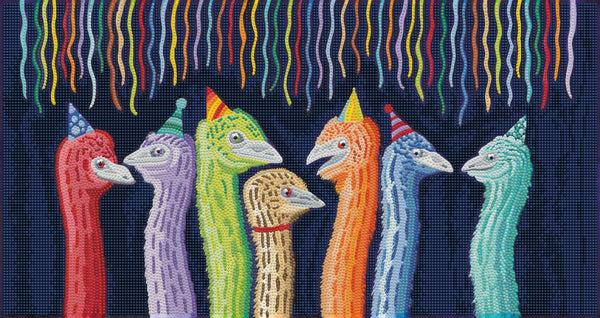 dotz Diamond Dotz Party Chicks - 23.6" x 12.6"