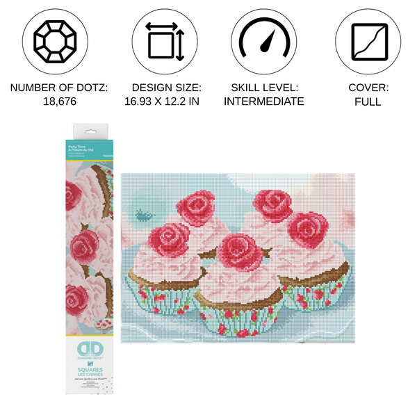 Dotz Diamond Dotz Party Time - 16.9" X 12.2"