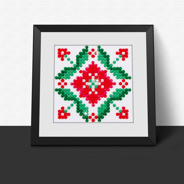 Dotz Diamond Dotz Passion Flower - 3.0" X 3.0"