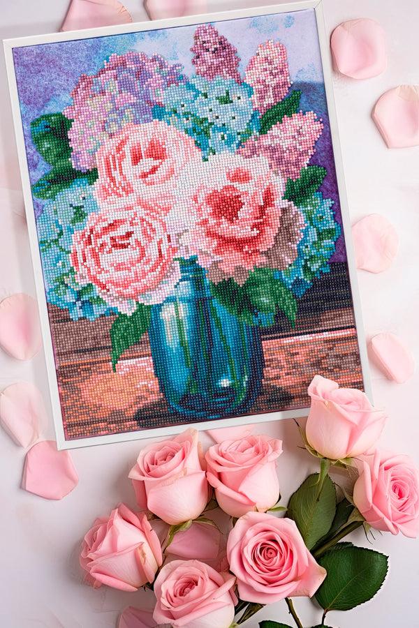 Dotz Diamond Dotz Pastel Bouquet - 12.6" X 16.5"