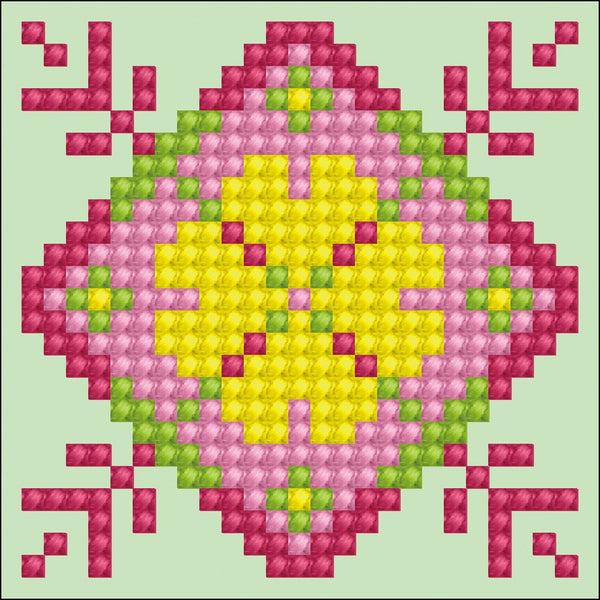 Dotz Diamond Dotz Patchwork Mandala 1 - 3.0" X 3.0"