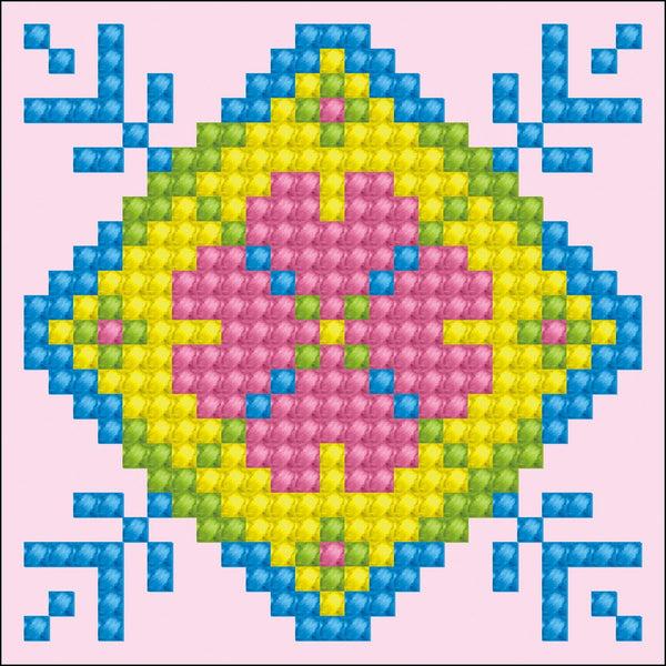 Dotz Diamond Dotz Patchwork Mandala 2 - 3.0" X 3.0"