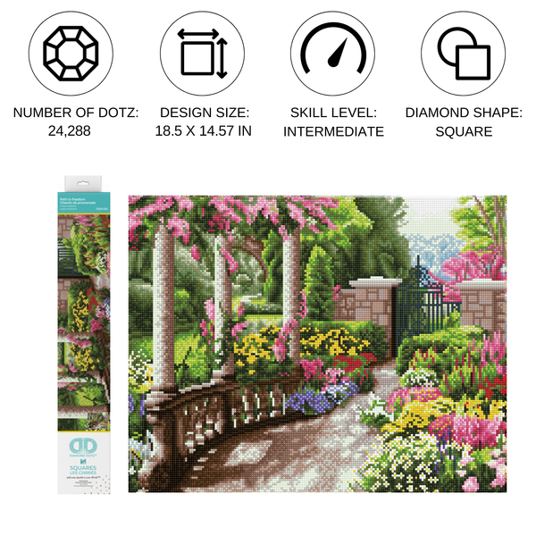 Dotz Diamond Dotz Path To Freedom - 18.5" X 14.6"