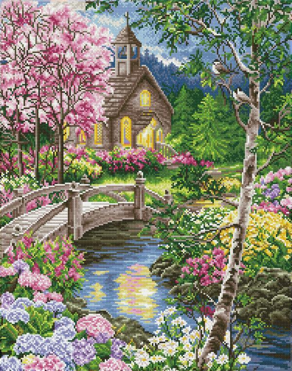 dotz Diamond Dotz Path to Worship - 22.1" x 28.0"