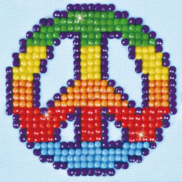 dotz Diamond Dotz Peace Man - 3.0" x 3.0"