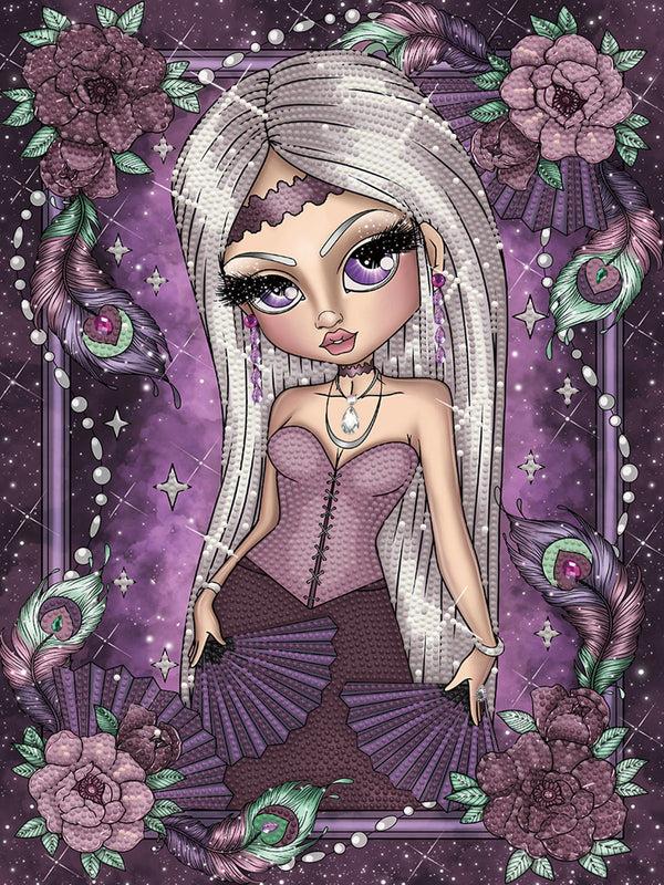 dotz Diamond Dotz Peacock Feathers - 11.8" x 15.8"