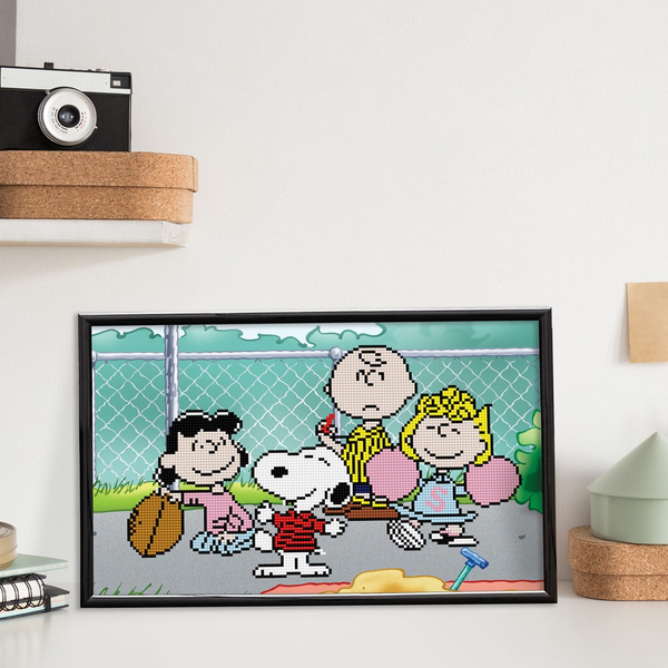 Dotz Diamond Dotz Peanuts Sports - 18.0" X 11.0"