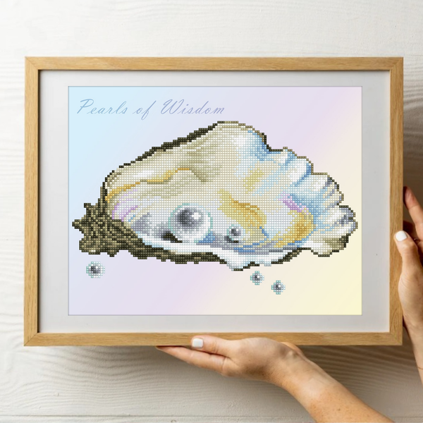 Dotz Diamond Dotz Pearls Of Wisdom - 13.8" X 10.6"