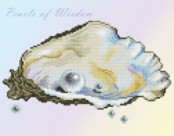 dotz Diamond Dotz Pearls of Wisdom - 13.8" x 10.6"