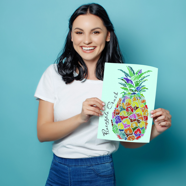 Dotz Diamond Dotz Pineapple Crush - 11.0" X 15.4"