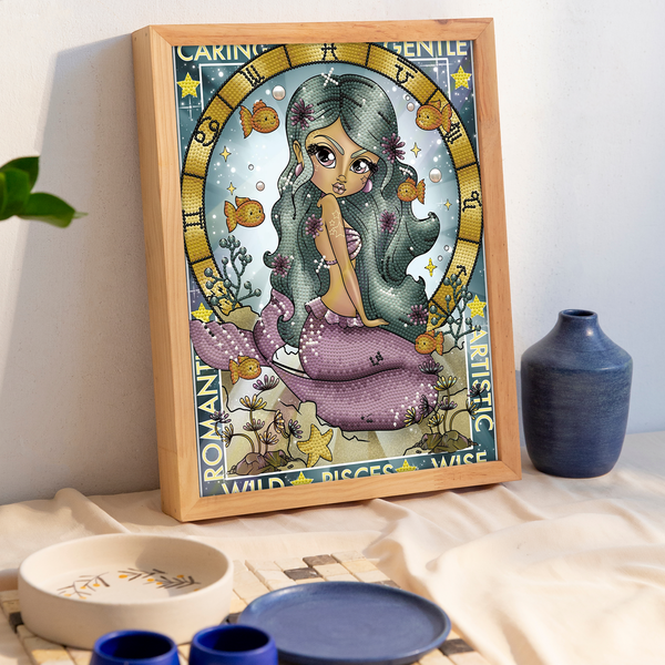 Dotz Diamond Dotz Pisces - 11.8" X 15.8"