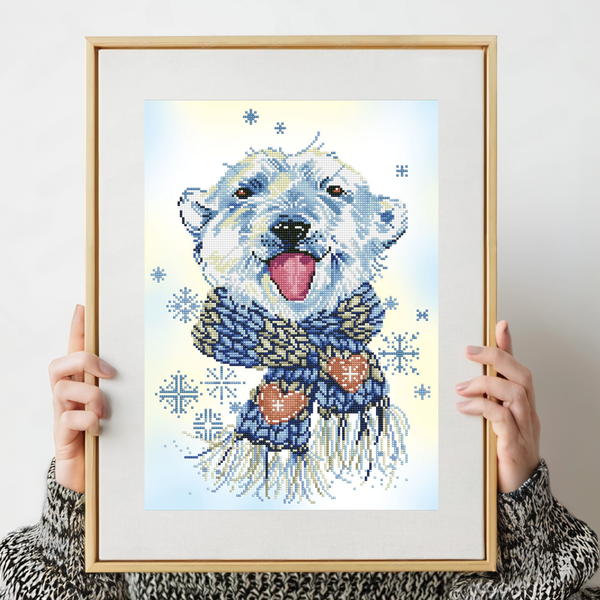 Dotz Diamond Dotz Polar Dude - 14.6" X 20.1"