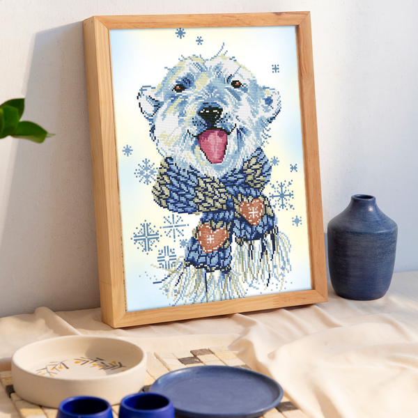 Dotz Diamond Dotz Polar Dude - 14.6" X 20.1"