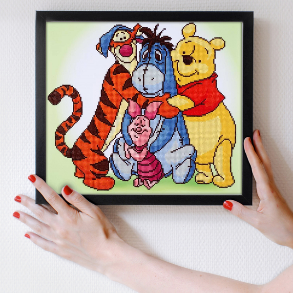 Dotz Diamond Dotz Pooh & Friends - 18.5" X 16.5"