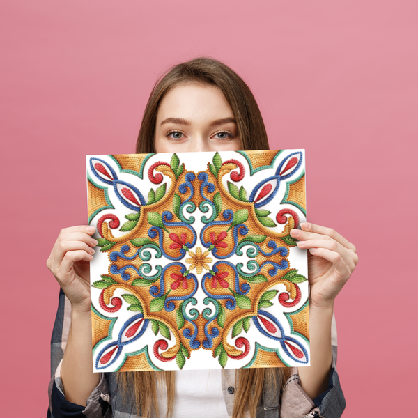 Dotz Diamond Dotz Portugese Tile - 12.0" X 12.0"